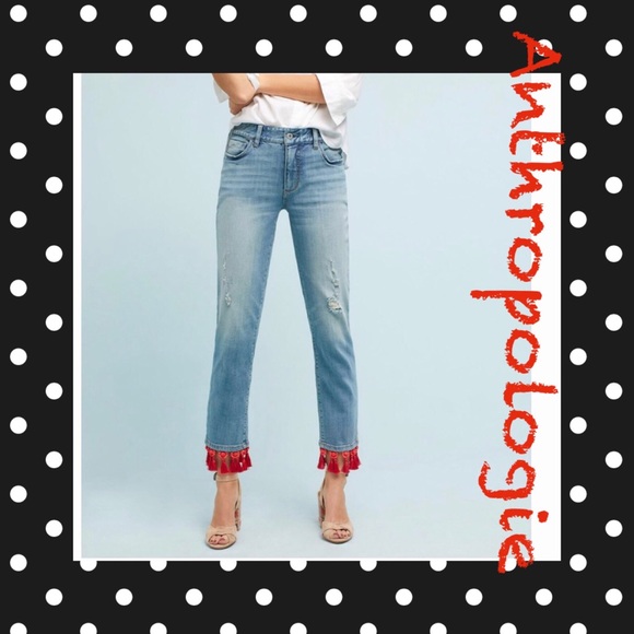 Anthropologie Denim - Pilcro Mid-Rise Slim Boyfriend Jean Final Price
